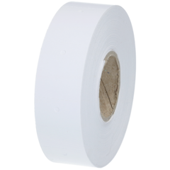 15832 Hengeetikett på rull Hvit 3x3,