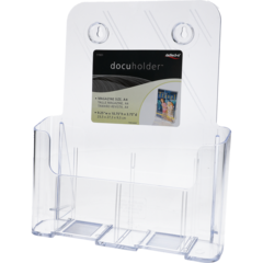 66023 Acrylic Brochure Holder A4 Single Pocket