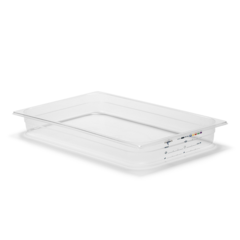 PAT30 Plastkantin GN Patina 65mm transparent