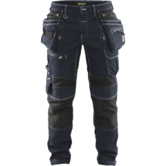 BK19901141 Hantverksbyxa med stretch Blåkläder X1900
