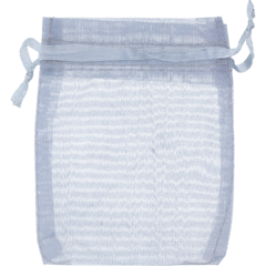 55081016 ORGANZAPOSE SØLV 8,5X10CM