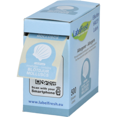 66477 Etiket LabelFresh Allergener Bløddyr