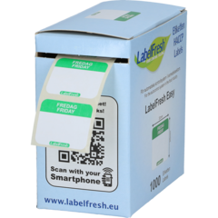 44448 Etiket Labelfresh Easy Fredag