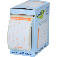 44441 ETIKETT LABELFRESH SATURDAY