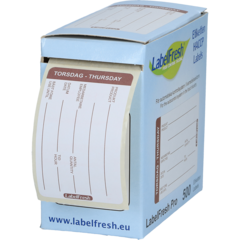 44439 ETIKETT LABELFRESH THURSDAY