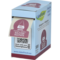 66475 Etiket LabelFresh Allergener Sulfitter