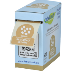 66474 Etiket LabelFresh Allergener Sesamfrø