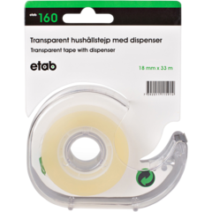 ETAB160 Kontorstejp med Hållare 18mmx33m
