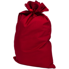 8821 Red Cotton Sack 50x80cm