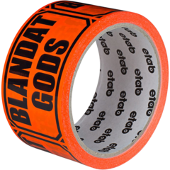 ETAB9609 Packtejp 'BLANDAT GODS' etab 9609 Fluor Orange 50mm x 33m