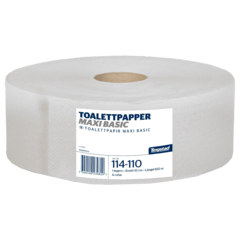 114-110 Toalettpapper Maxi Basic 1-lag