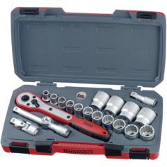 172470106 Hylsnyckelsats 1/2" T1220AF