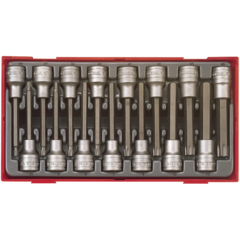 118890102 Hylsbitssats Långa 1/2" 15 Del