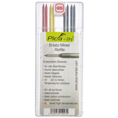 167060508 Stift Pica Dry Röd, Gul, Graf(