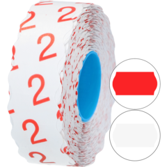 DAHL2 Prisetikett 22x12mm G2