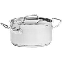 PAT23 Kittel Låg med Lock Patina Rostfri