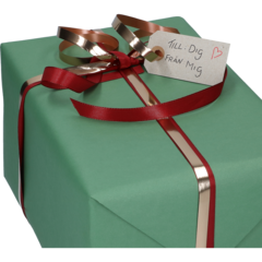 FP4403233 Presentpapper Olivgrön