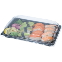 25175 Large Sushi Box Black 250x170x50mm