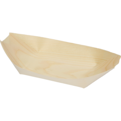 895623 Tallrik Träbåt 22cm