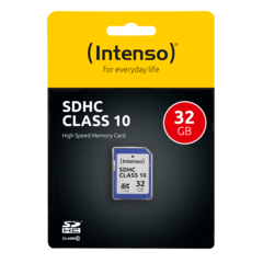 3411480 Minneskort SDHC Intenso 32GB