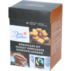 100432444 Brown Sugar Cubes 500g Dansukker