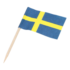 PP77 Dekorationsflagga Sverige
