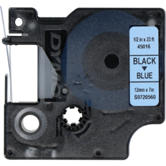 45016 Dymo D1 Merkestrimler Sv./Blå