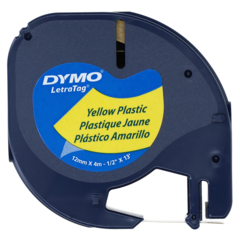 91222 Tape Dymo Refill Gul Plast