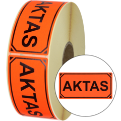 411102 ETIKETTI “AKTAS”