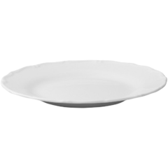 PAT85 Tallrik flat G. Benedikt Verona Vit