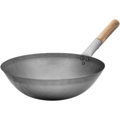 CW36 Wokpanna Sunnex Kolstål Ø36cm