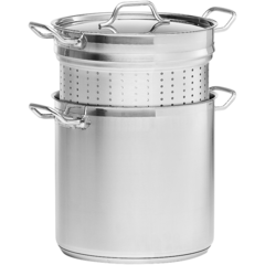 103021P-1 Pastakittel med Lock Patina Rostfri