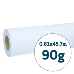 C6035A PAPERI INKJET 0,61X45,7M 90G