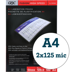 IB049040 LAMIN.TASKU A4 125MIC