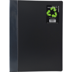 203110 Ringbind Demo 20 Lommer Sort