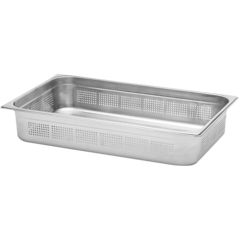 PAT351 Kantin GN Agnelli 100mm perforerad rostfri