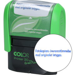 SG1217 Stempel "Bekreft kopi av origi