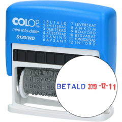 SG3064 Datostempel M/12 Tekster