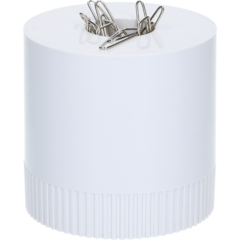 21114 Binderskopp clip Boy Hvit