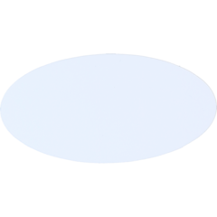 6701939 NAMNBRICKA VIT 63x32MM NÅL