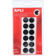 2601000 Kardborretejp prickar 19mm svart