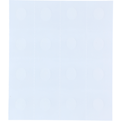 158650 Fjernbare transparente limprik