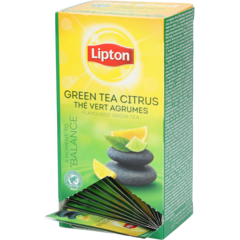 15883201 Te Lipton Balance Green Tea Citrus 25-pack