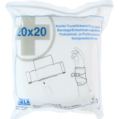 192502 YHDISTELMÄ-/PAINESIDE 20X20CM