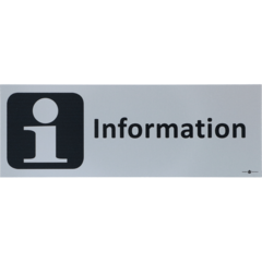 6705316 Skylt Information 225x80mm