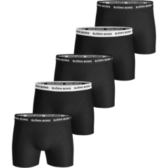 BG20020201 Boxer Björn Borg Svart 5-pack