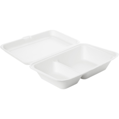 119182543 Henteboks 2-fag 470+300ml 241x163x65mm hvid