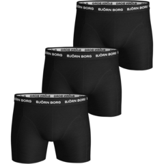 BG20020101 Boxer Björn Borg Svart 3-pack