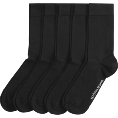 BG200204014145 Strumpor Björn Borg Essential Svart 5-pack