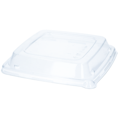 226634 Lock rPET till Bagasseskål Kvadratisk 500/750/1000ml